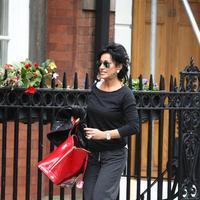 Nancy Dell'Olio is seen leaving a medical building on Harley Street | Picture 101285